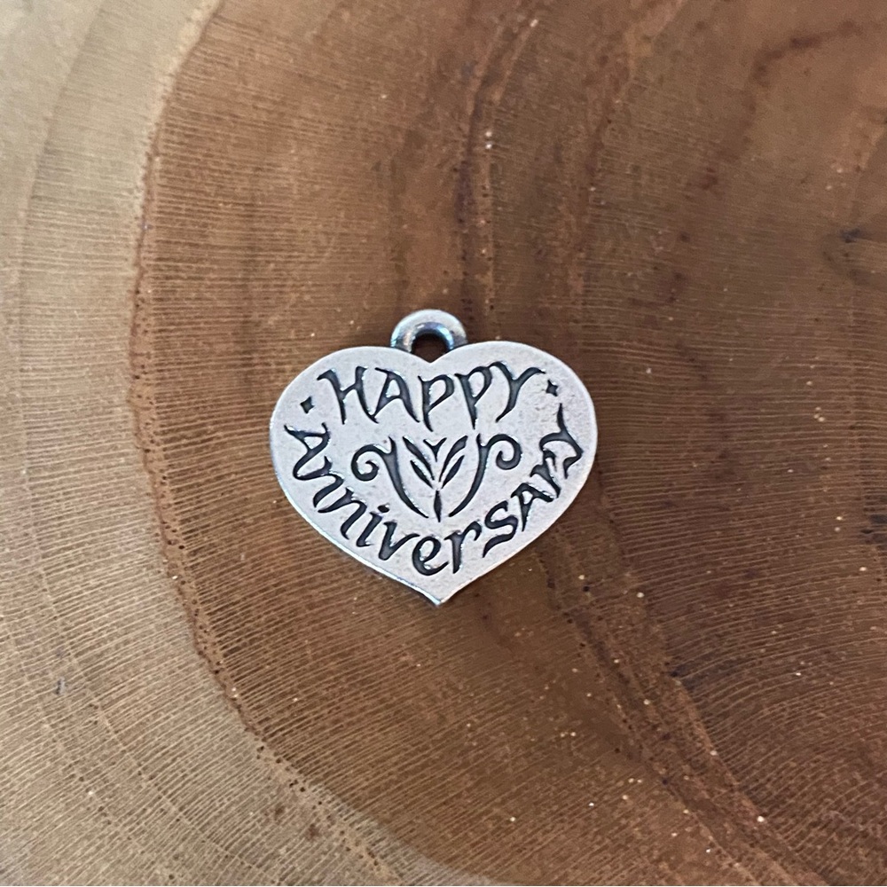 James Avery happy anniversary charm, sterling silver 💕